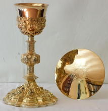 French Gothic Antique Chalice